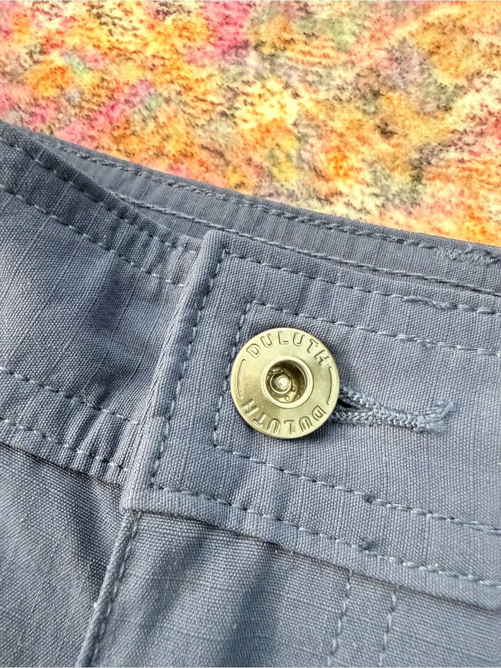Duluth Trading Co Bering Blue Cargo Shorts - Men's
